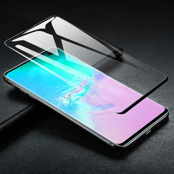 Samsung Galaxy S10 CaseUp Tam Kapatan Ekran Koruyucu Siyah 3
